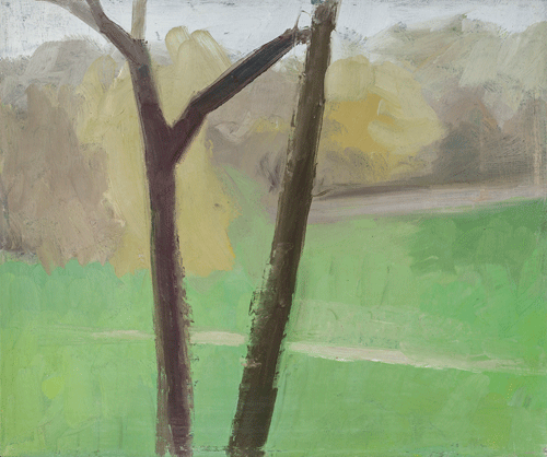 Across the Fields, April